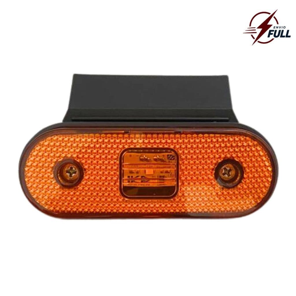 Lanterna Lateral LED Carreta Facchini Lanterna Lateral LED Caminhão Trailer Lanterna Lateral LED Reboque Suporte Amarela