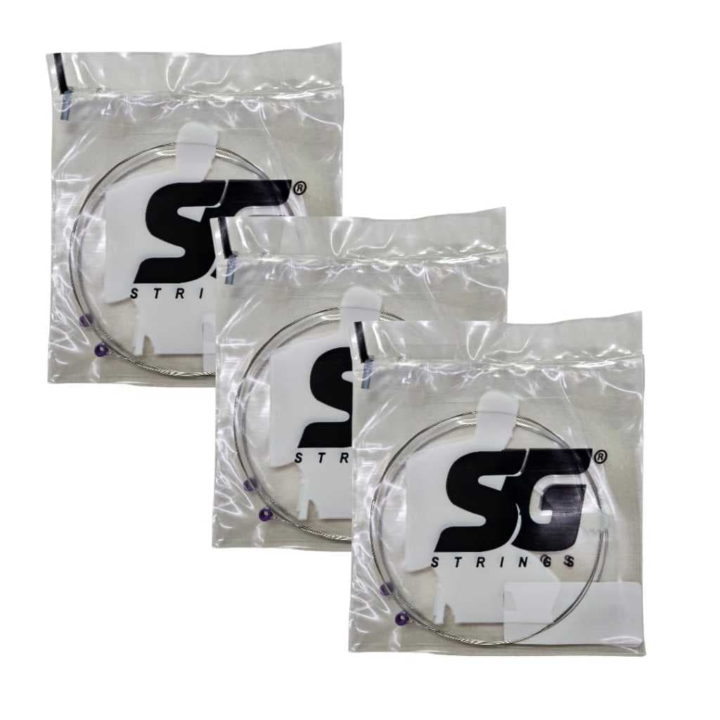 Corda Avulsa Sg Para Guitarra 2ª 011 B Si Pacote Com 12