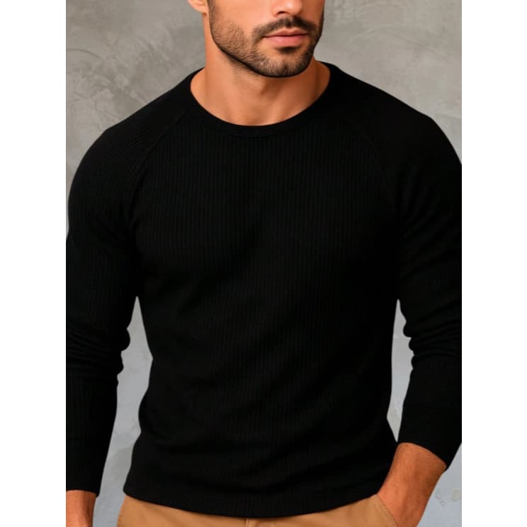 Camisa Manga Longa Masculina Slim Fit Premium Elastano Confort