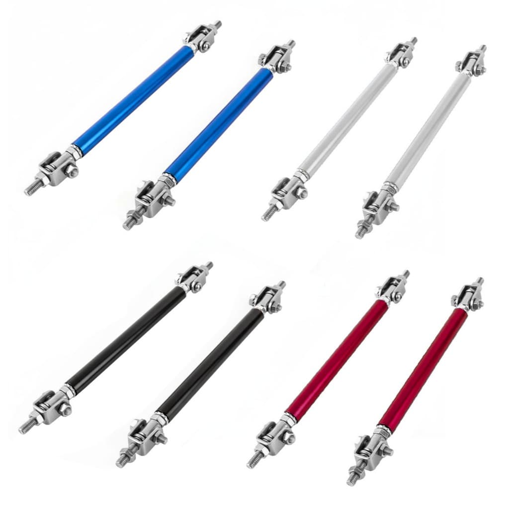 Haste Spoiler Lip Skirt Universal 20cm Suporte Saia Frontal