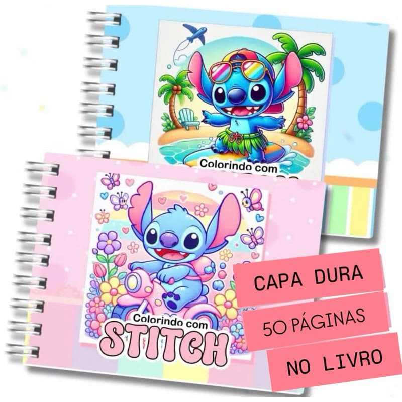 Caderno BOOB GOOD STCH Livro de Colorir com 50 Folhas Capa dura Caderno de Colorir Premium BOOB GOOD.