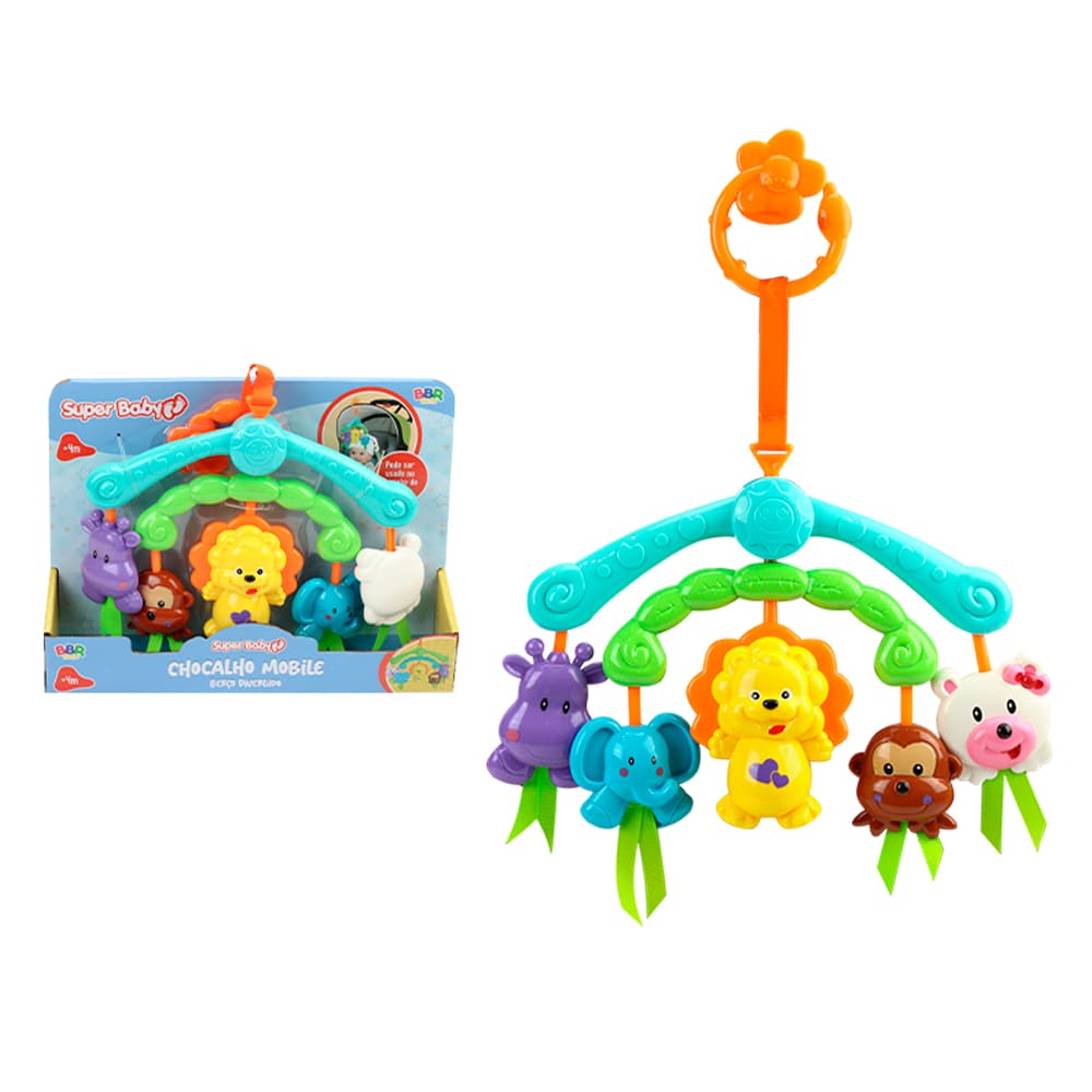 Brinquedo Bebe Mobile Animalzinho BBR R3352