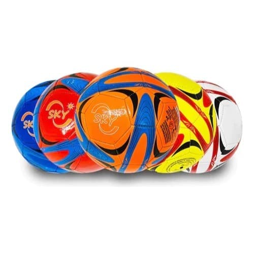 06 Bola De Futebol Campo Society N°05 Sortidas Atacado