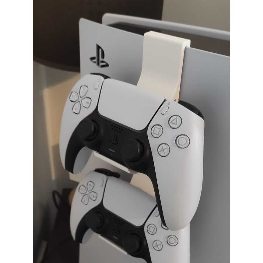 Suporte de Console PS5 para Apoiar Compatível Com 2 Controles do PS5 Dualsense