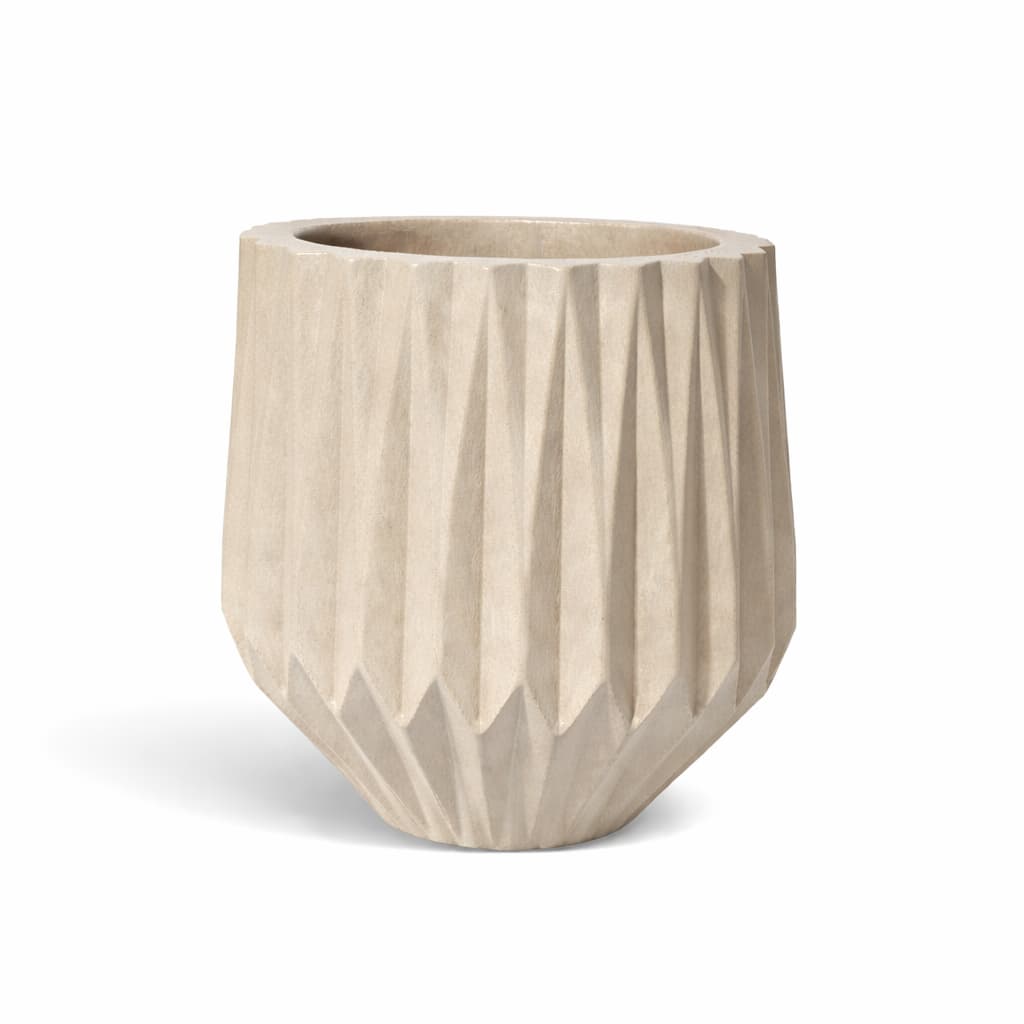 Vasos Para Planta -123- Modelo Origami de Polietileno Jardim Casa Sala Luxo P