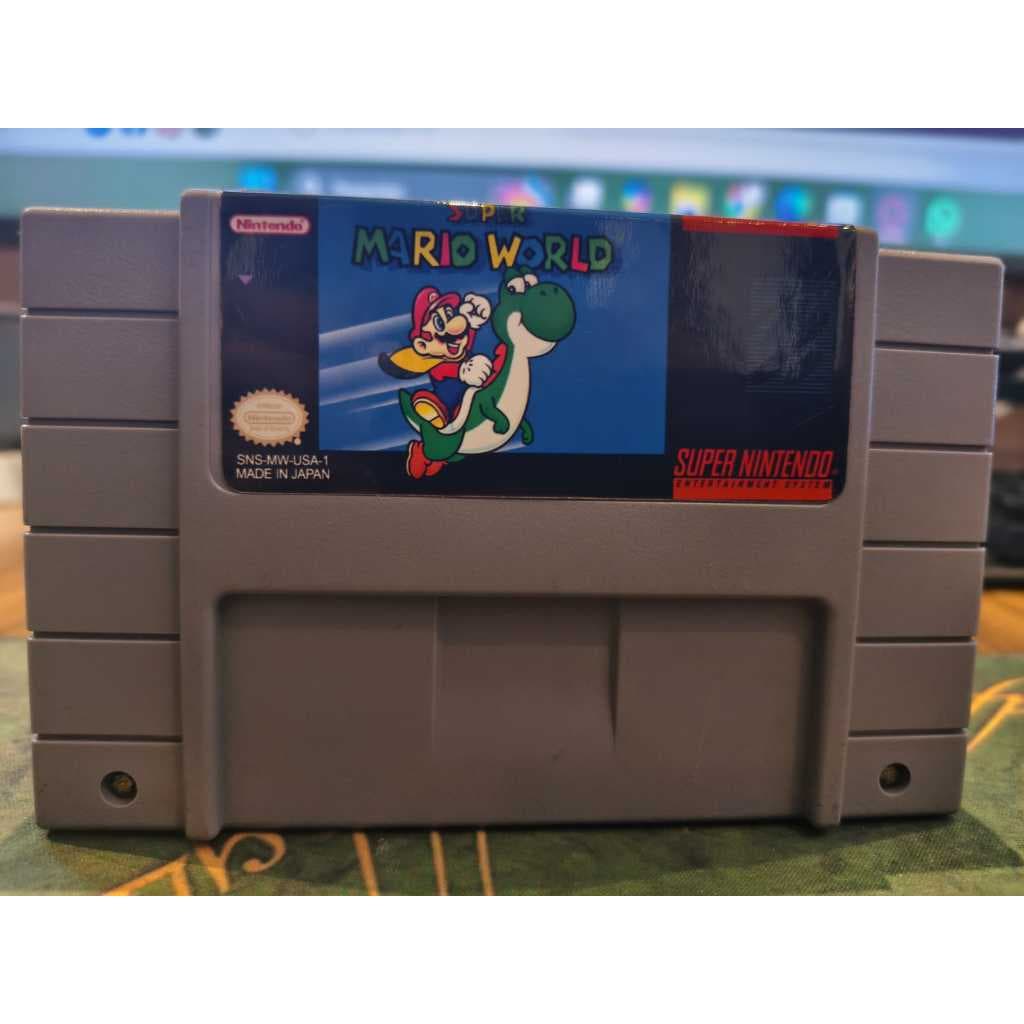 Super mario Wolrd ORIGINAL E  Mario All Stars + World e SUPER MARIO WOLRD - ORIGINAIS - SUPER NINTENDO