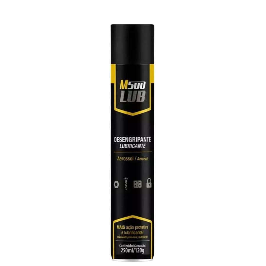 Desengripante Lubrificante Spray M500 Lub Uso Geral 250ml/120g