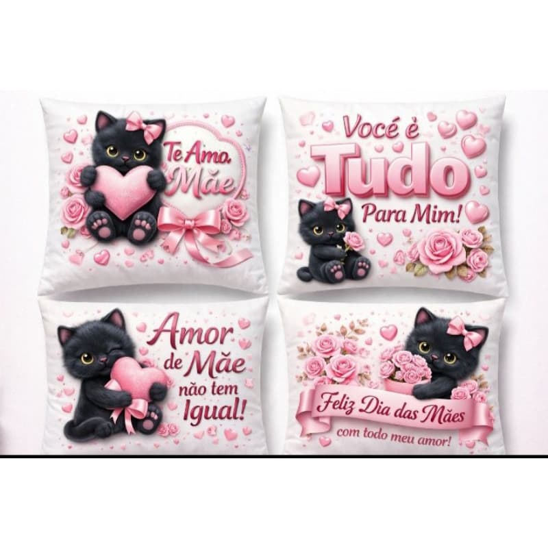 capas de almofadas dia das mães