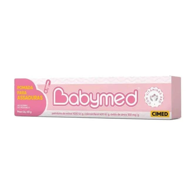 Pomada Para Assaduras Babymed Rosa 45g - Cimed