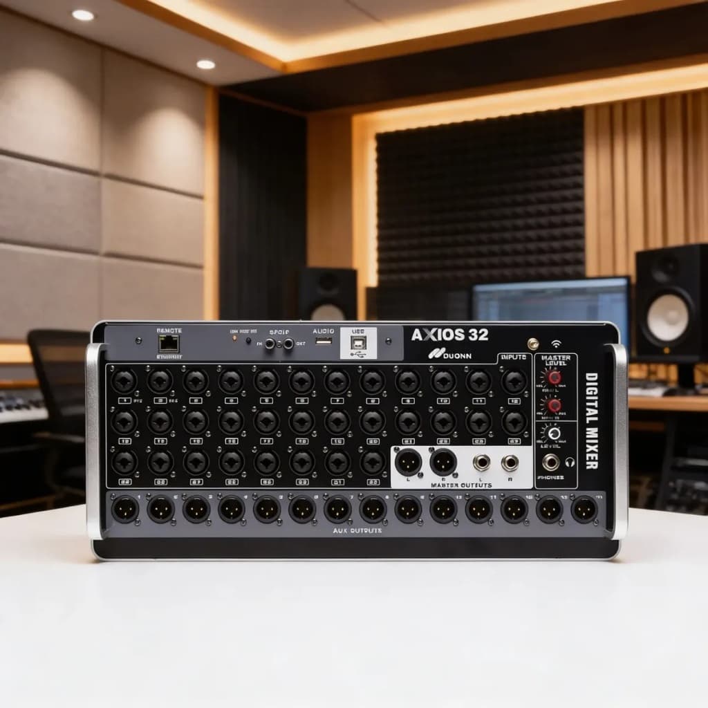 Mesa Mixer Digital De Rack Duonn - Axios 32 - 14 Auxiliar
