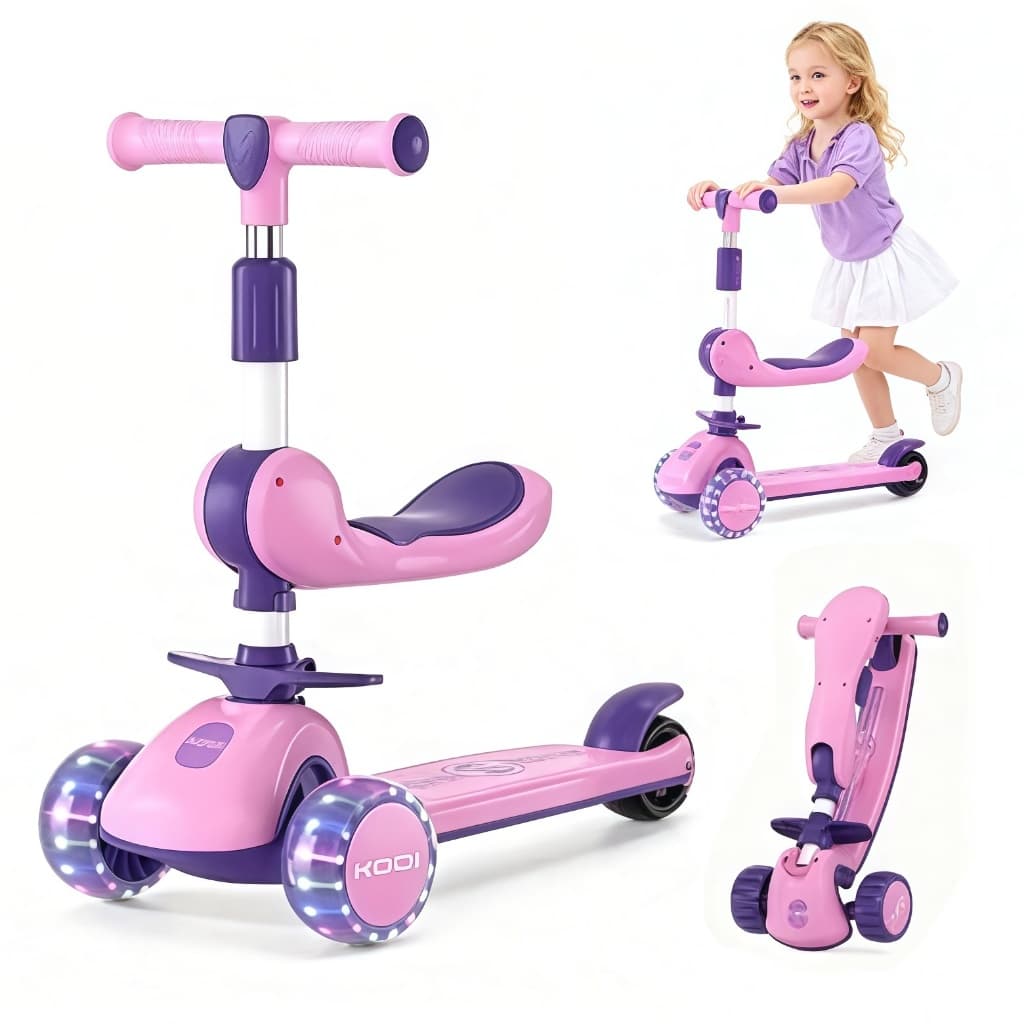 Patinete Infantil 3 em 1 | 1 a 12 Anos | Menino e Menina | Primeiro Patinete do Bebê-P15