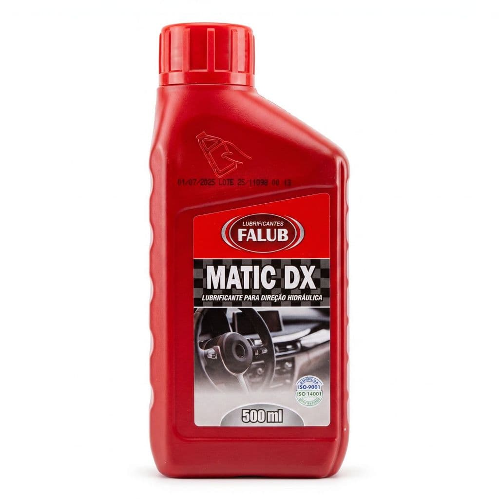Lubrificante Direção Hidráulica Falub Matic DX ATF Dexron III 500ml
