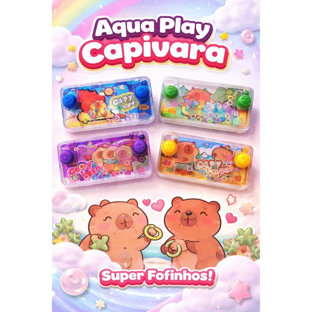 Mini Game Jogo de Argolas Brinquedo Infantil