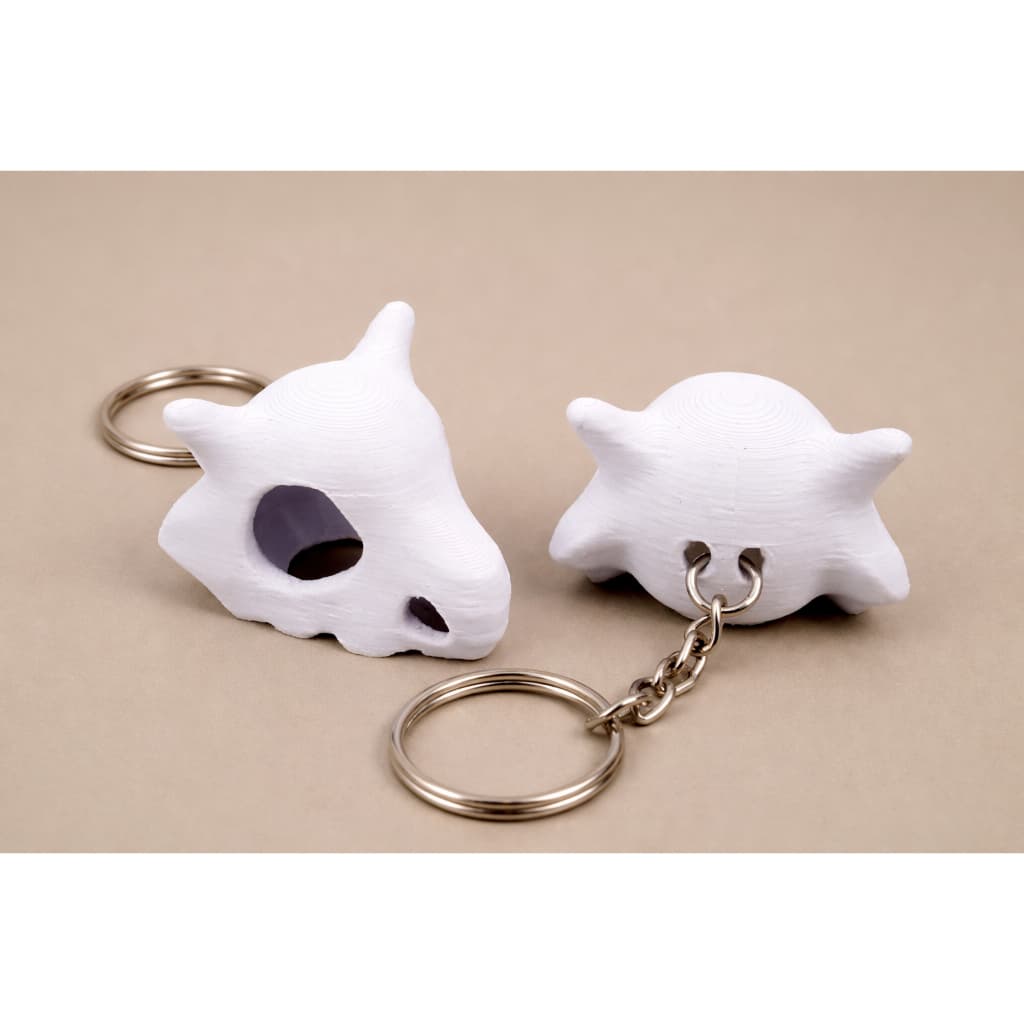 Chaveiro Crânio do Cubone - Chaveiro geek - Pokemon - Anime