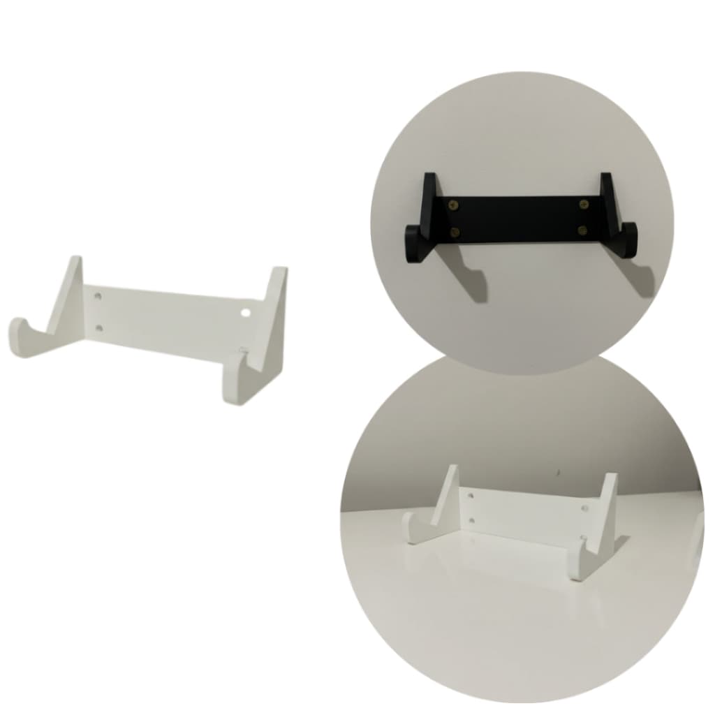 Suporte De Teclado De Parede Minimalista Organizador Moderno Compacto
