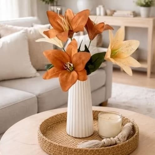 Elegância nos detalhes com vaso de gesso que transforma qualquer ambiente 🌿✨