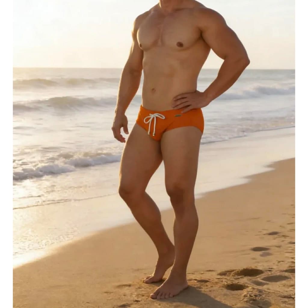 Sunga Slim cavada Neon Masculina Hoggi Wear