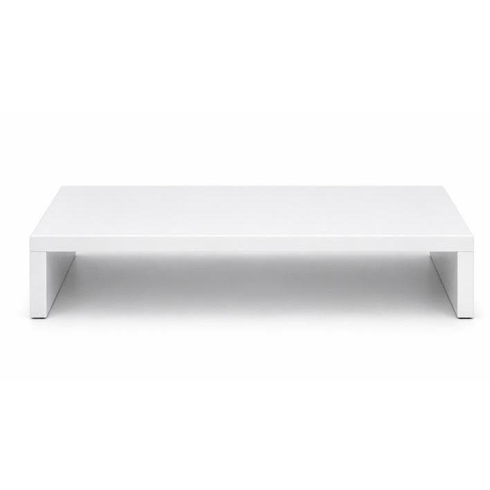 Suporte base elevada de mesa para monitor mdf branco