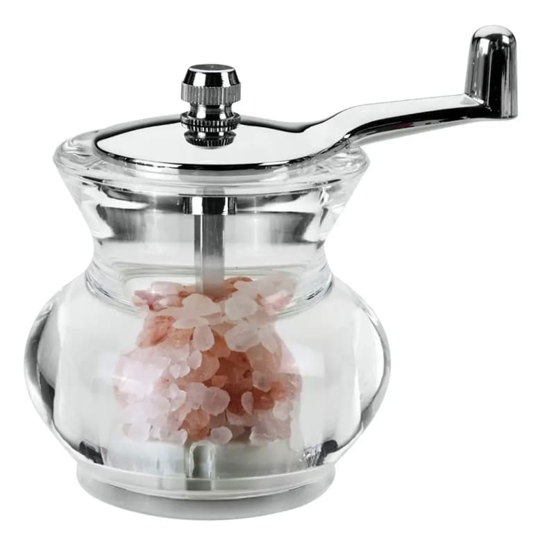 Moedor De Pimenta Manivela Acrílico - TAM 9 CM