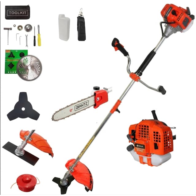 Roçadeira Profissional 75 Cilindradas Multifuncional  6x1 a Gasolina - 3.5 hp Motopoda 35cm