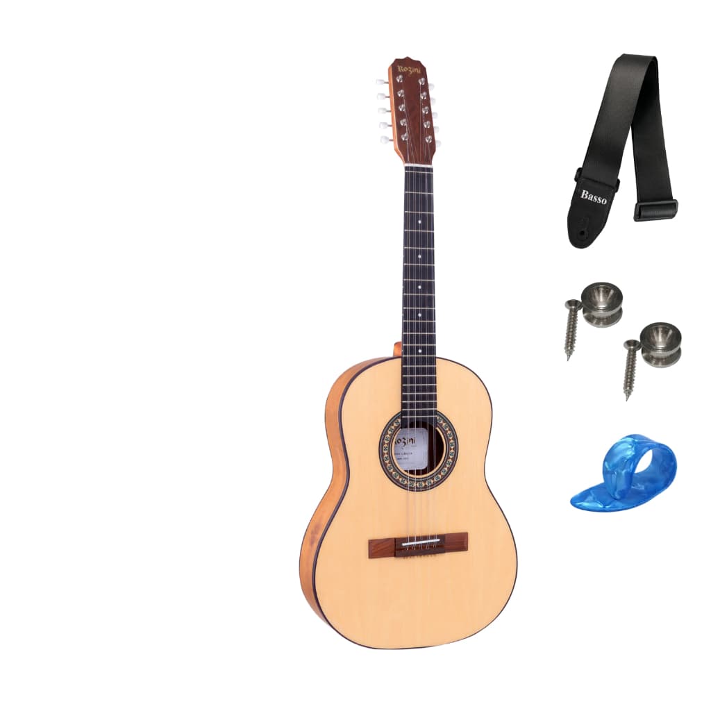 Viola Caipira Classica Rozini Rv155 Acustico Fosco Imbuia