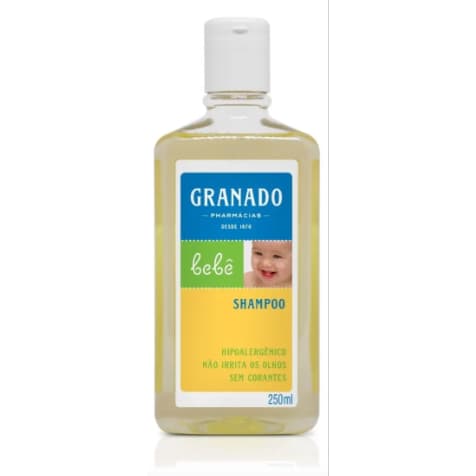 Kit 2 Shampoo Bebê Tradicional 250ml Granado