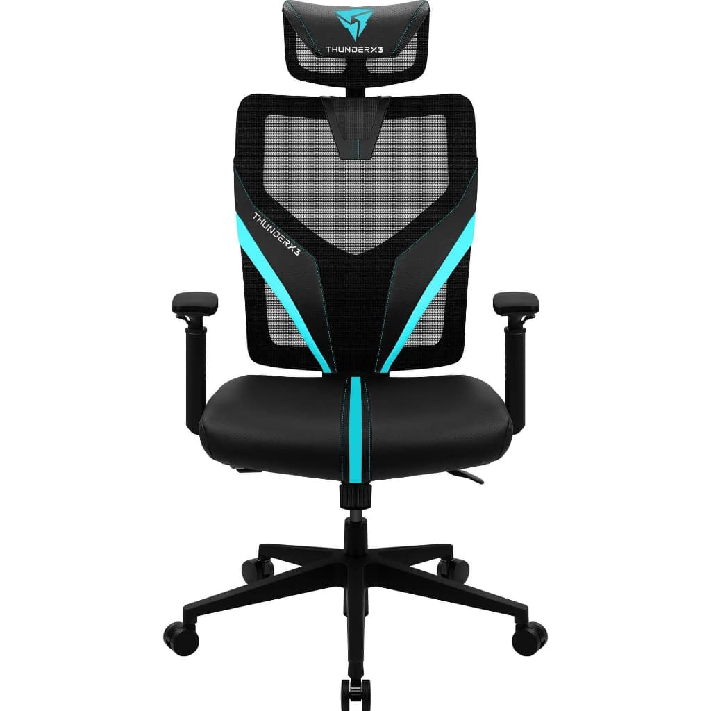 Cadeira Ergonômica ThunderX3 Yama1 Ciano
