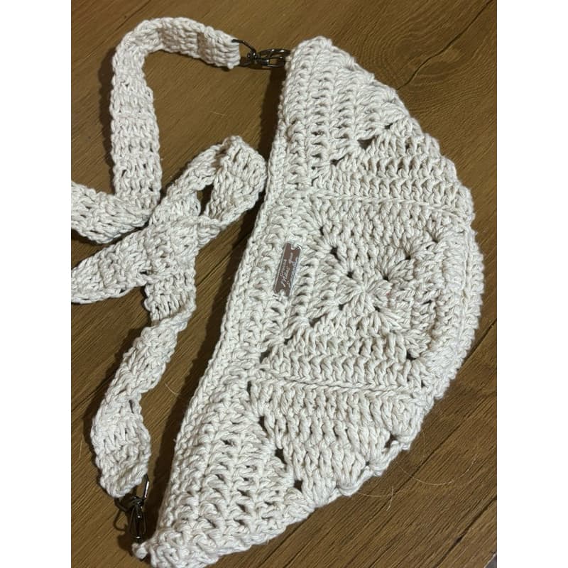pochete crochê /bolsa crochê /pochete brisa/