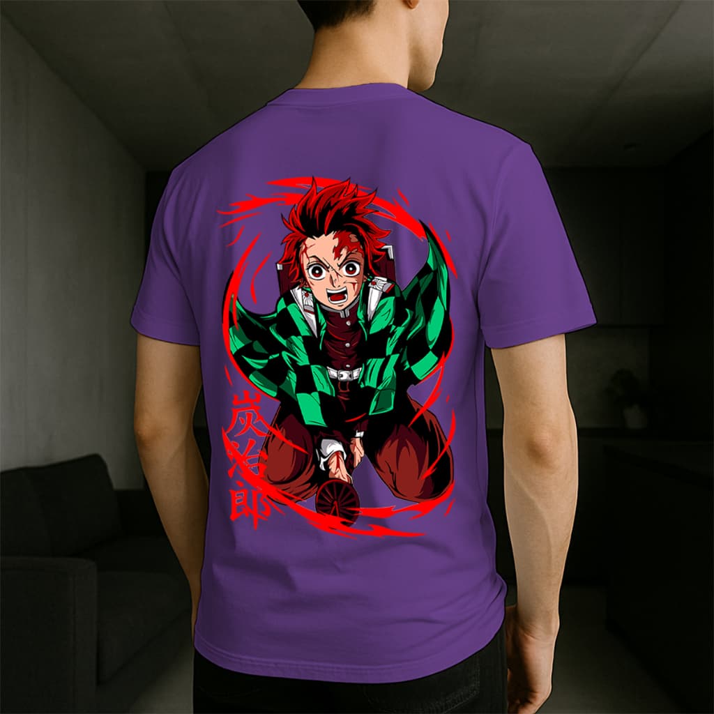 Camiseta Unissex Anime Demon 1022 - Básica Estilosa Moda Urbana Geek Confortável, Streetwear Moderna