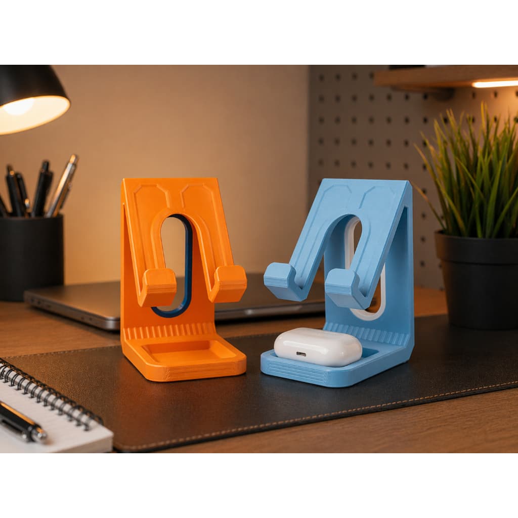 Suporte de Celular/Fone de Ouvido para Iphone/Android + BRINDE