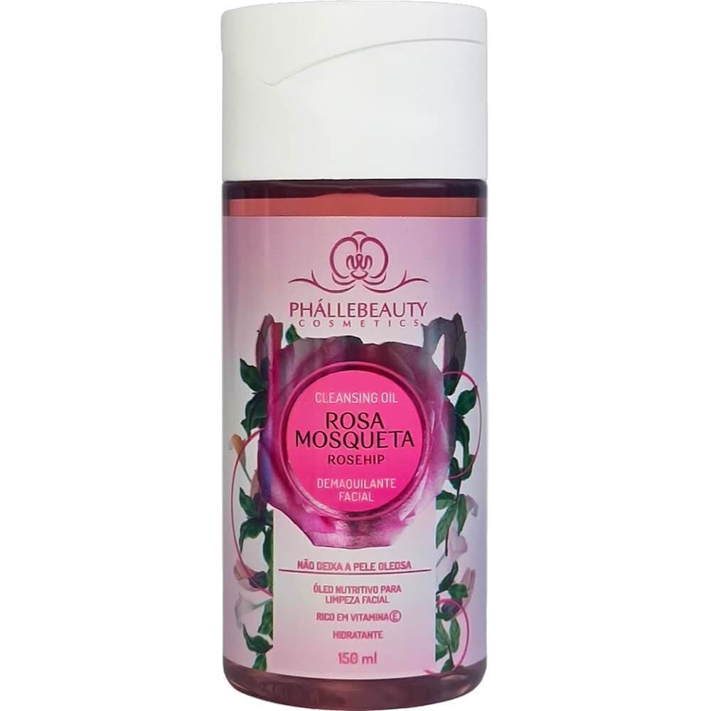 Demaquilante Facial Cleansing Oil Rosa Mosqueta 150ml PhálleBeauty