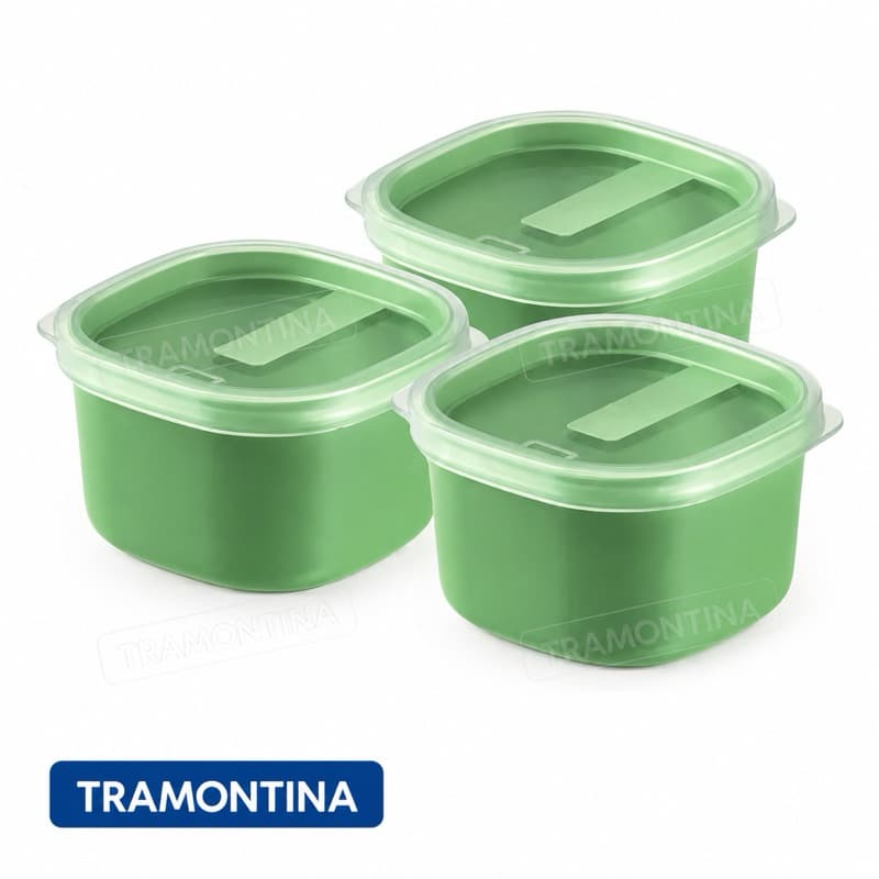 Pote Plástico 150ml com Tampa | Pote PP Hermético Multiuso | Cozinha, Marmita, Temperos
