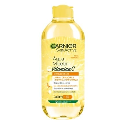 Água Micelar Garnier SkinActive Antioleosidade Vitamina C 400ml