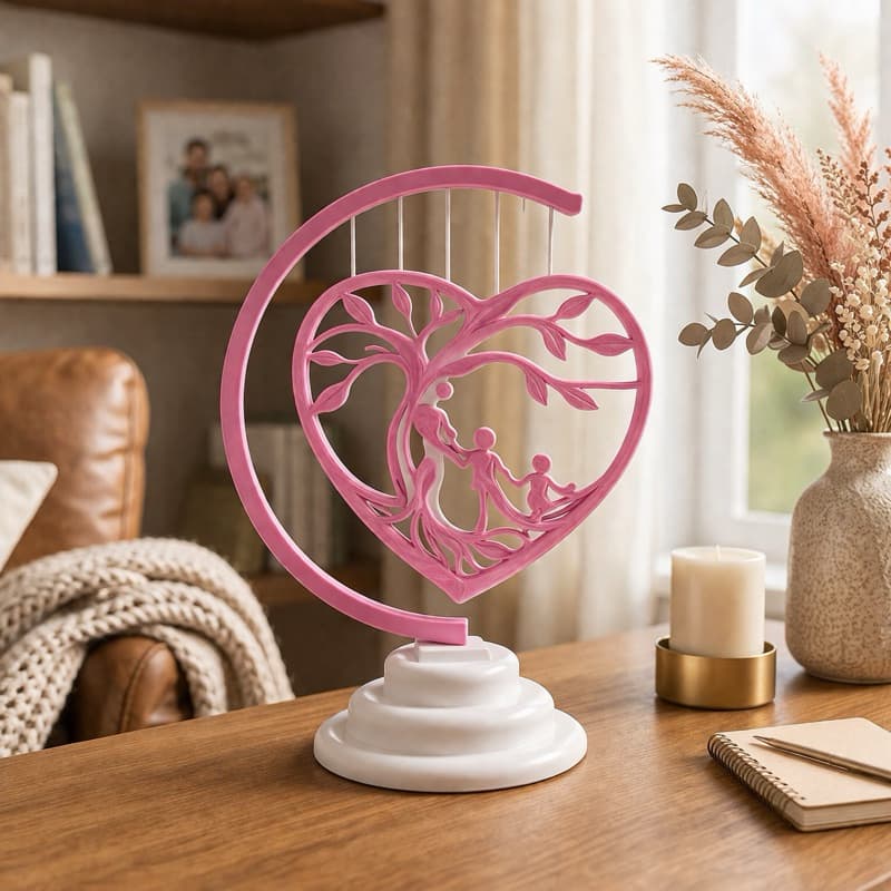 árvore da vida decoração mesa rack presente