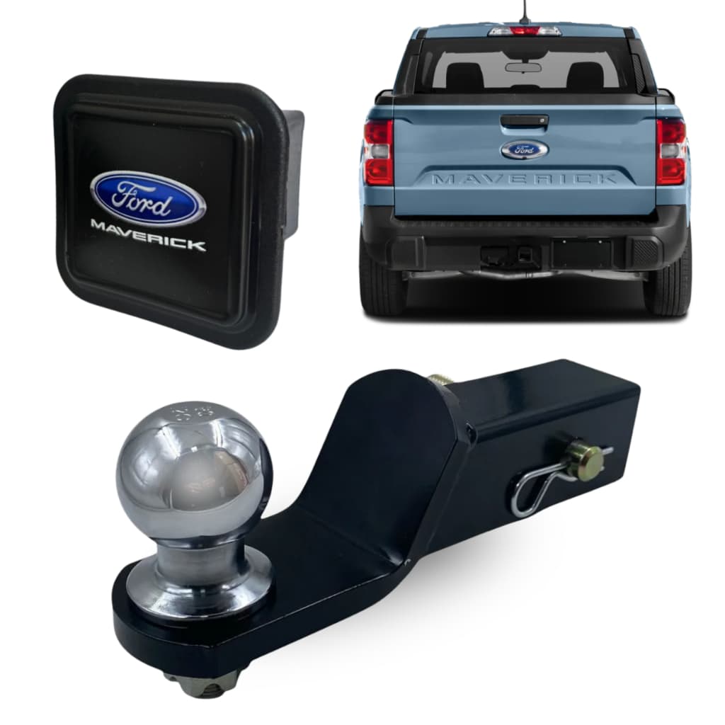 Ponteira Engate Removivel Ford Maverick Caminhonete Encaixe 5x5cm Com Tampão