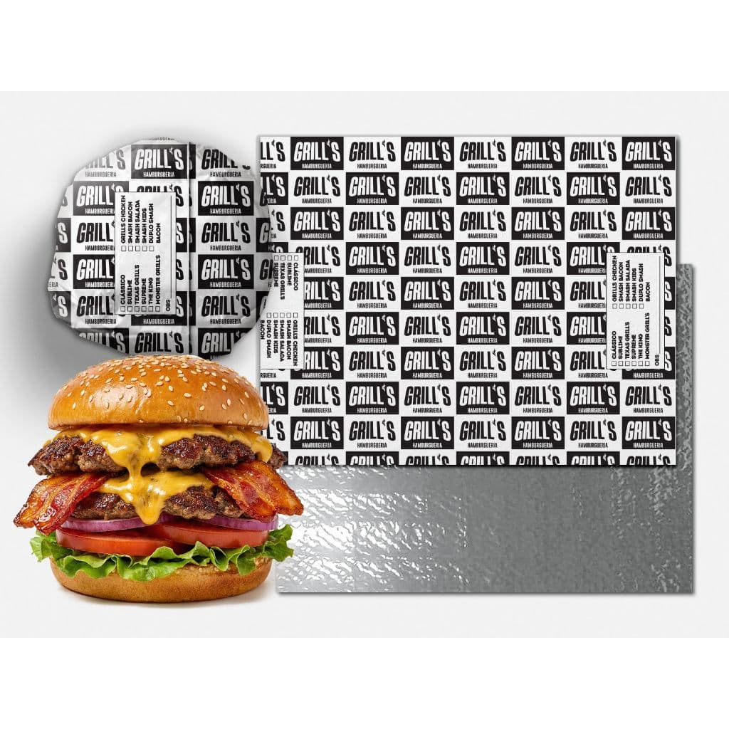 5000 papel acoplado térmico 30x38 personalizado metalizado, aluminio, laminado