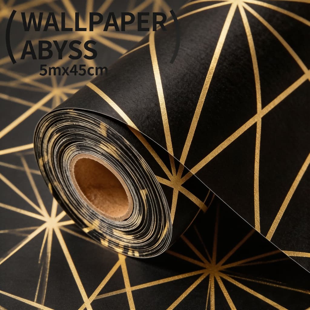 Papel de Parede Preto Listrado Vertical Autoadesivo Moderno Decoração Quarto Sala Resistente