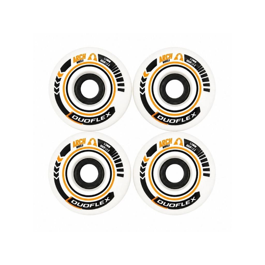 Roda Para Skate Arch Duoflex 53mm 99a Branca