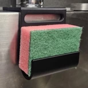 Suporte de pia para esponja de cozinha