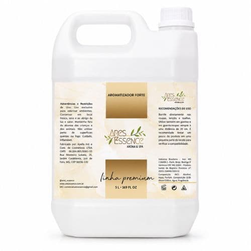 Aromatizador Forte de Ambiente 5L Alta Fixação Cheiro de Lojas Famosas Perfumador Ares Essence