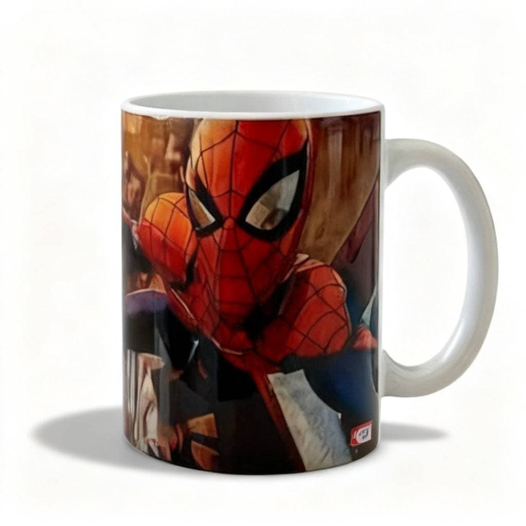 Caneca Homem Aranha Spider Man Super Heroi Marvel