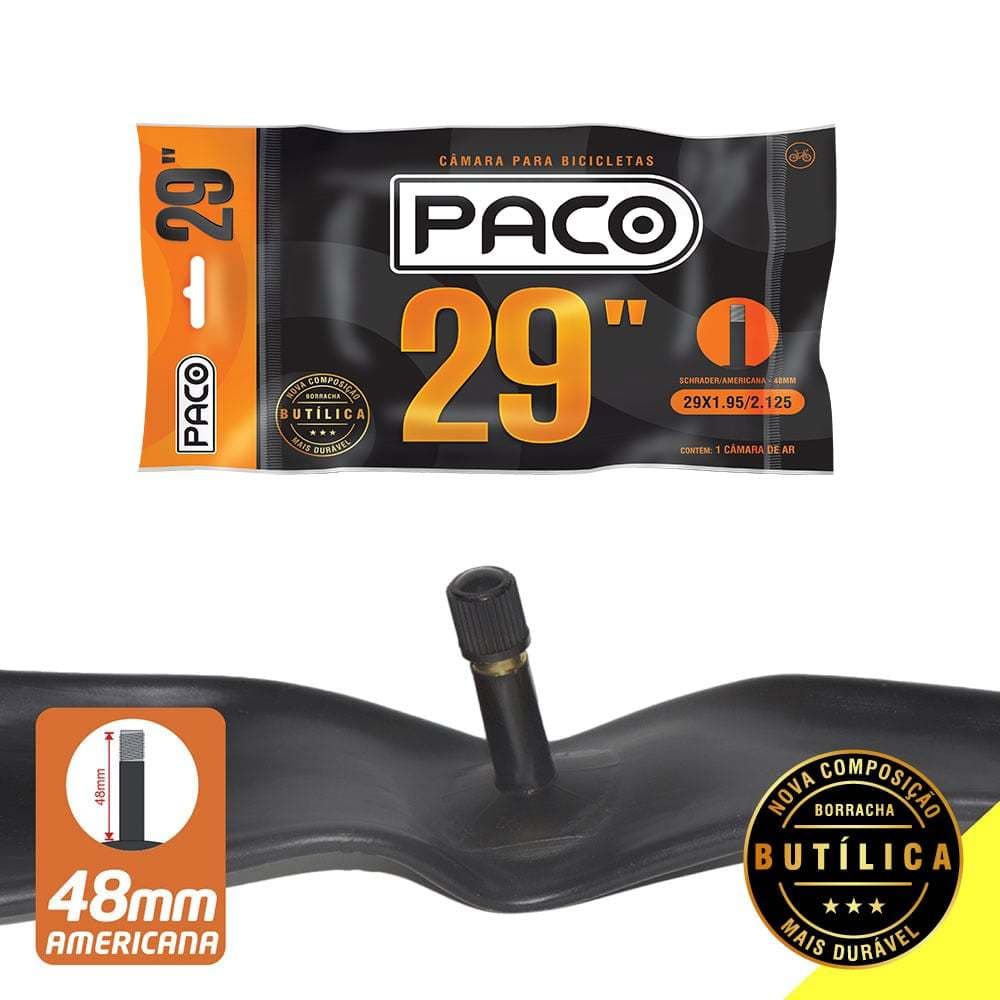 Camara De Ar Aro 29 Bike Bicicleta 29x1.95/2.125 Bico Grosso