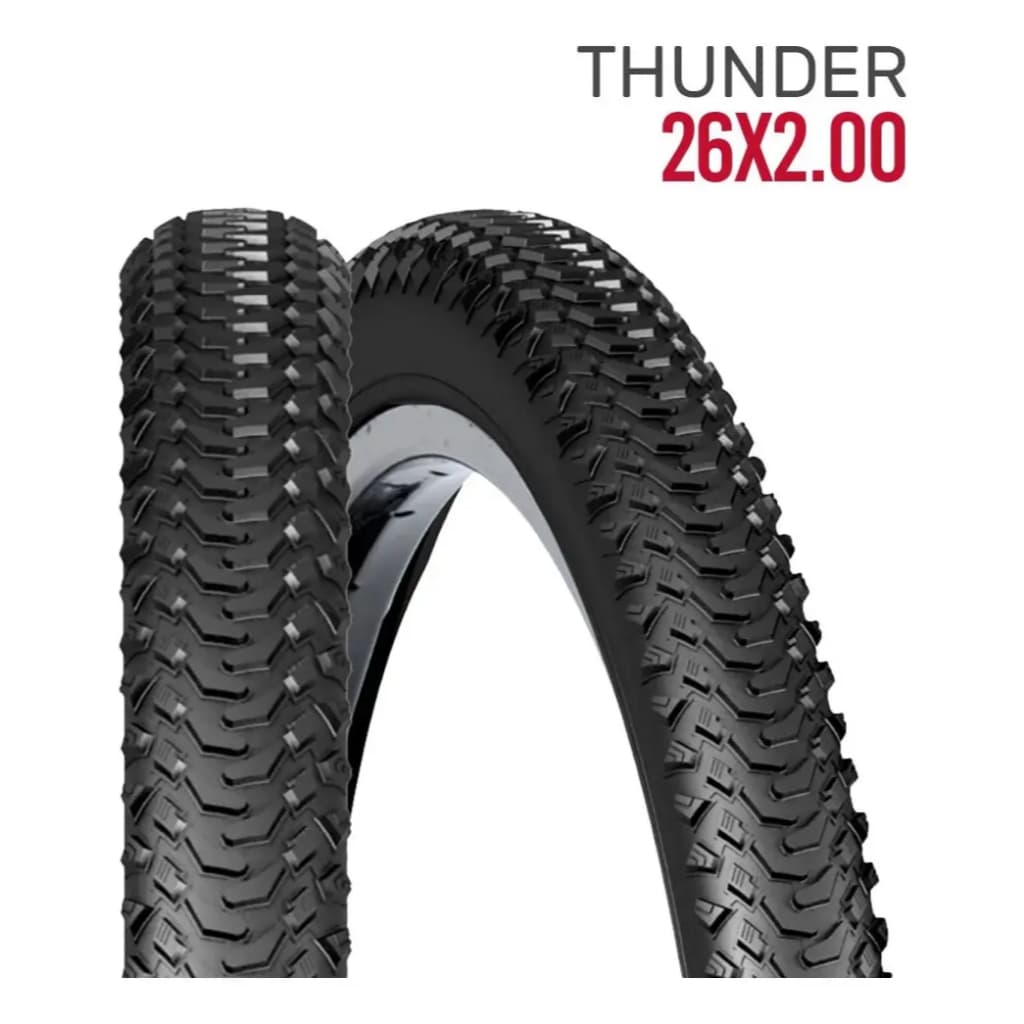 Pneu Aro 26 Paco Thunder MTB 26X2.00 Preto