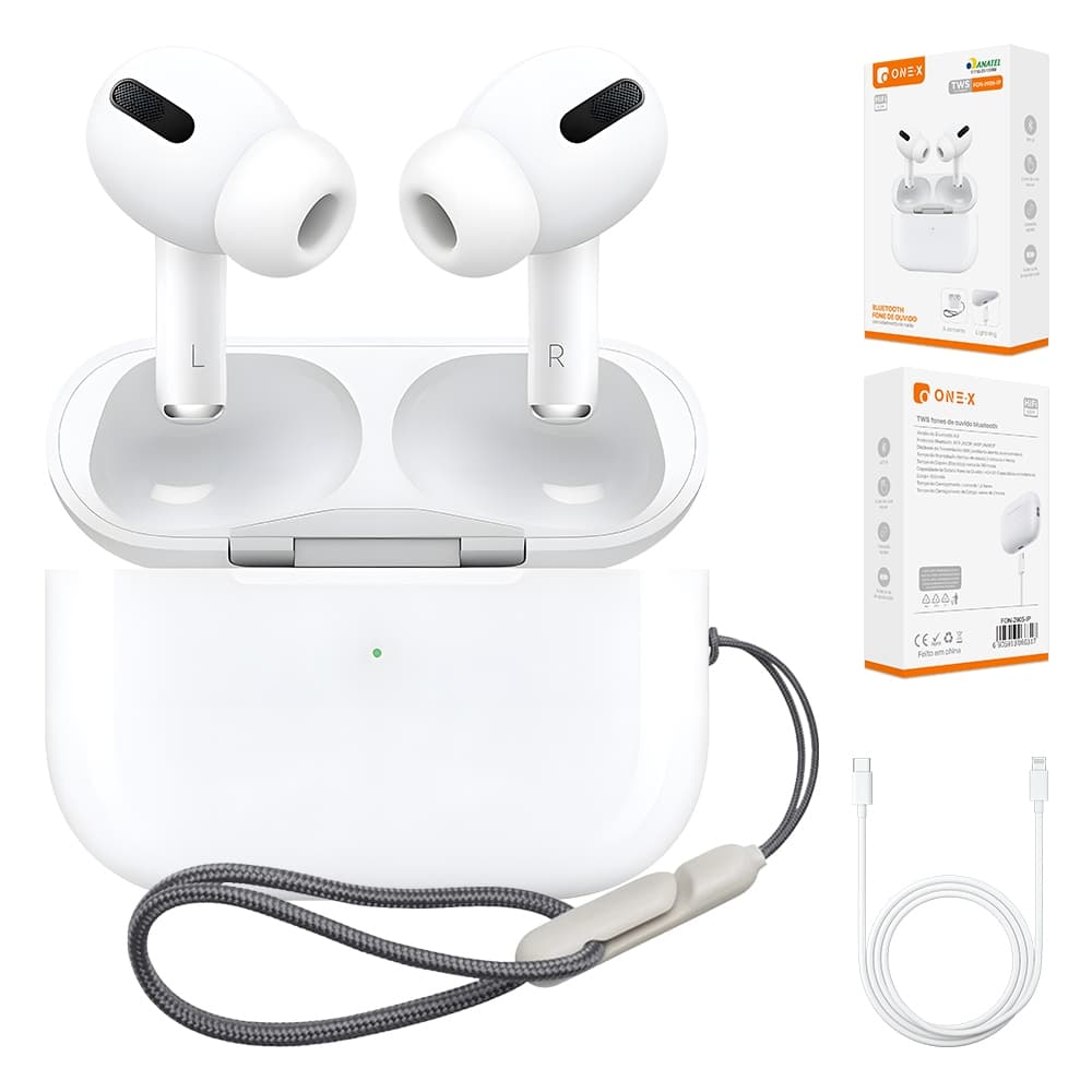 ONEX Fone de Ouvido TWS Bluetooth, Cancelamento de Ruído, 50 Horas de Bateria,Interface do iPhone