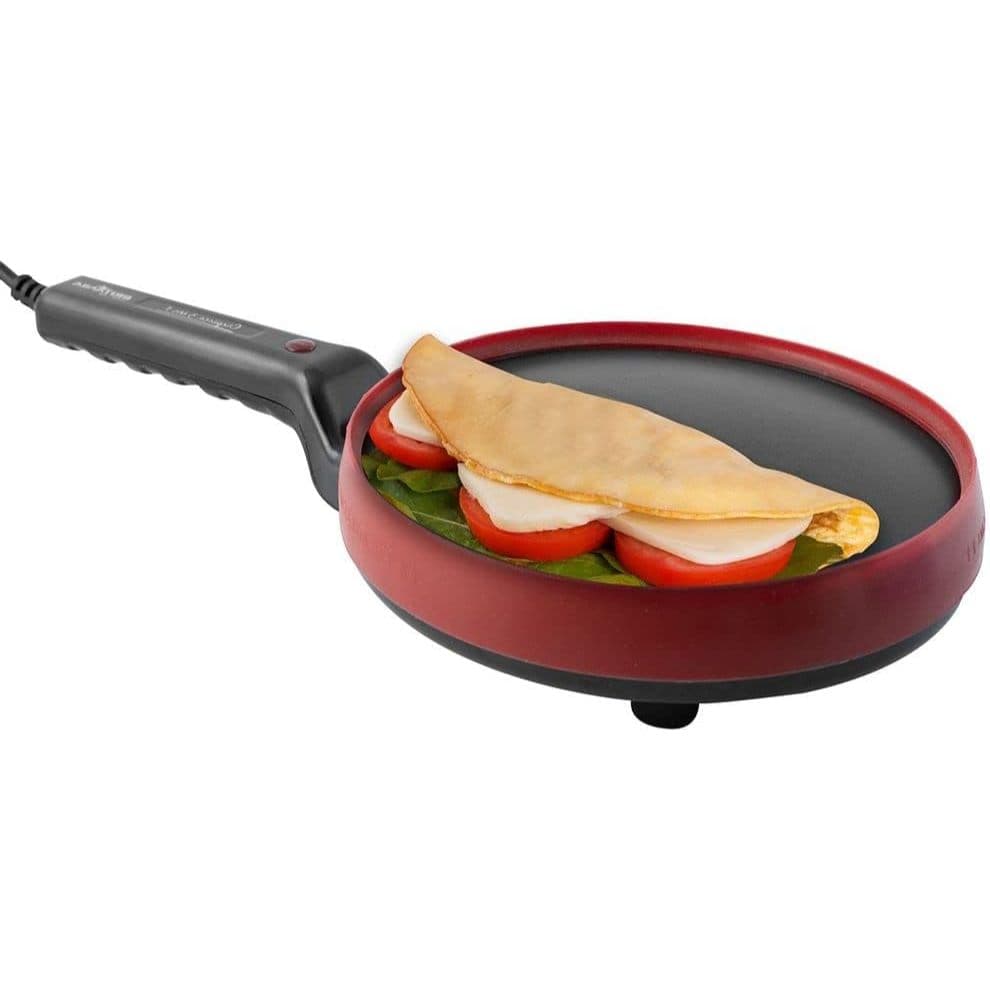 Crepeira, Crepioca 3 em 1, Preto/Vermelho,  Britânia