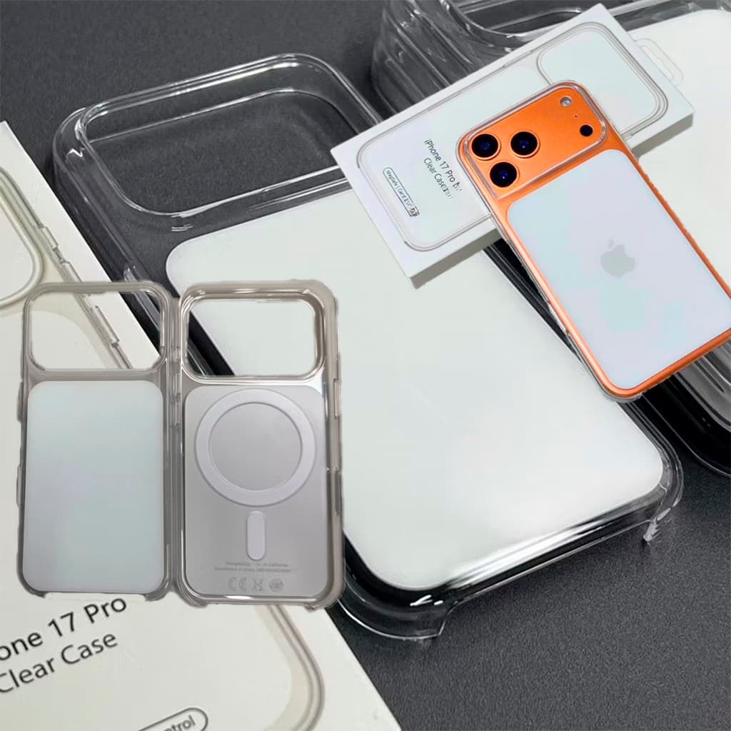 Nova Capa Transparente Magsafe iPhone 17 17 Pro 17 Pro Max Anti-Impacto Capinha Case Premium Magnética