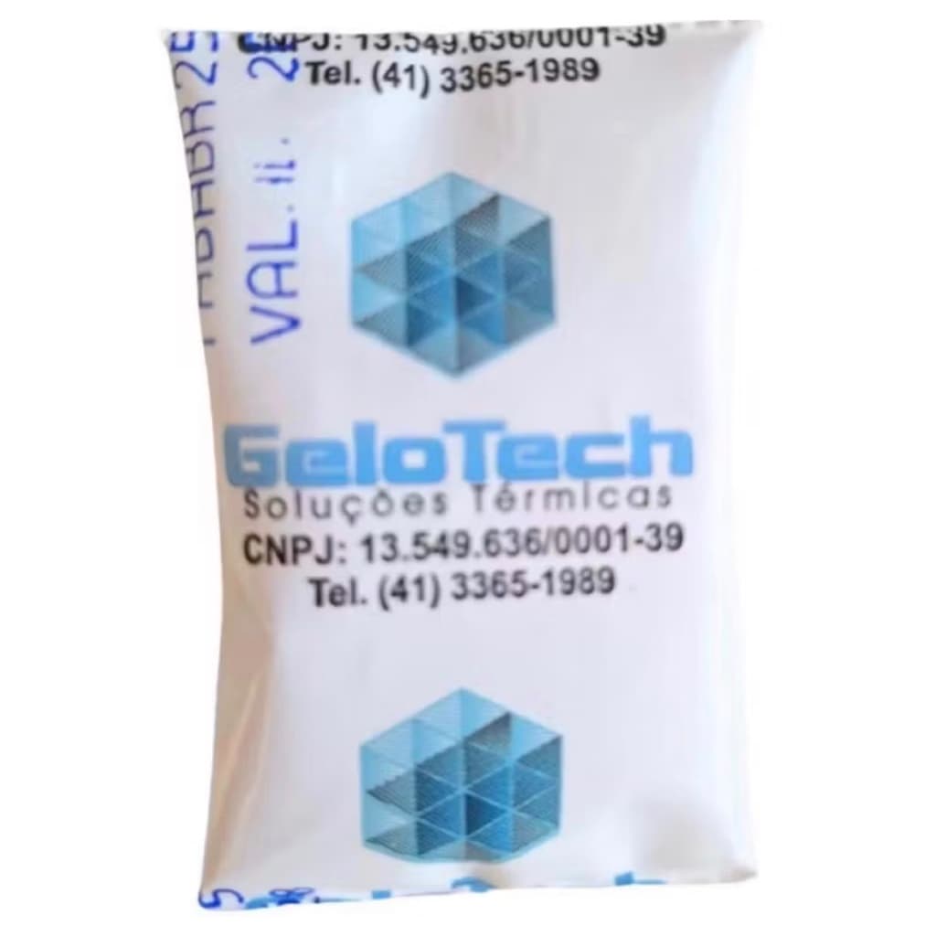 Gelo Flexível Gelotech 15ml Reutilizável para Conservação Prolongada