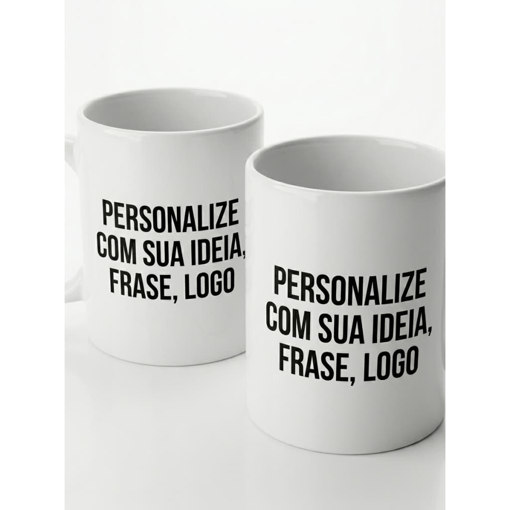Caneca personalizada com SUA LOGO,FOTO,IDEIA,FRASE/325ML