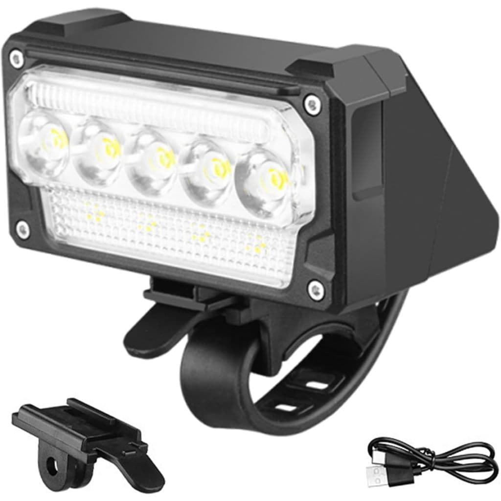 Lanterna Bicicleta Bike Luz Ultra Led a Prova D'água Luzes de Bicicleta 800LM com Carregamento USB