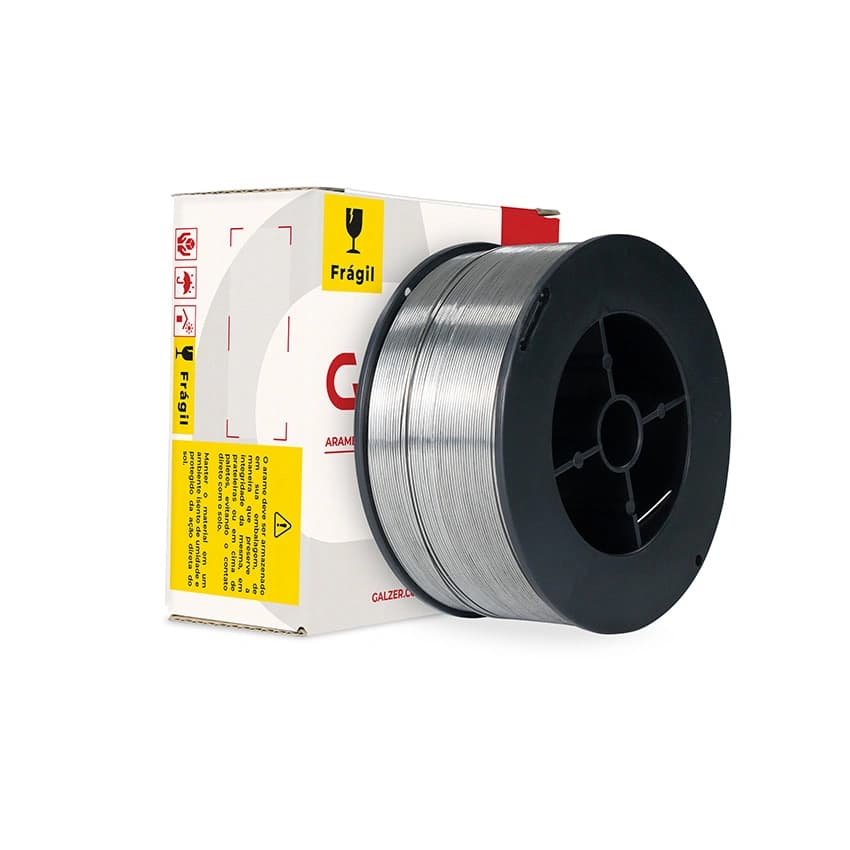 Arame Para Solda Tubular MIG 1.0mm 1Kg Uso Sem Gás E71T-SG